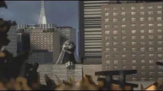 Godzilla Finds the Godzilla Hotel Statue | Short Preview Animation