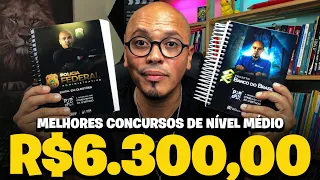 🏆MELHORES OPORTUNIDADES DE CONCURSOS NÍVEL MÉDIO 2025