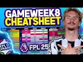 Download Lagu FPL GAMEWEEK 8 CHEATSHEET | Fantasy Premier League 25/26
