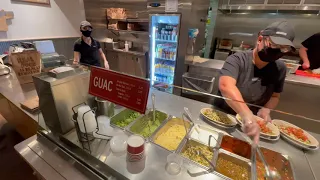 Punitha at Chipotle Mexican Grill