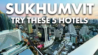 we tried 5 hotels in bangkok s most popular area to stay 