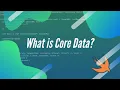 What is Core Data Core Data