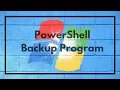 Folder Backup using Windows Powershell and Windows Task Scheduler