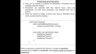 OOP Java Practical 17 - Methods Part 2