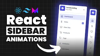 Build Beautiful Animated Sidebars with React and Framer Motion