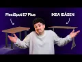 Which is the BEST VALUE Standing Desk FlexiSpot E7 Plus vs IKEA IDASEN Review