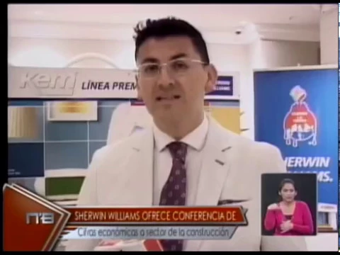 Sherwin Williams ofrece conferencia de cifras económicas a sector de la construcción