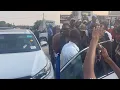 Lagu TIRI LEATHER DRIVE IN WITH HIS NEW CAR AS CROWD JUBILATE 