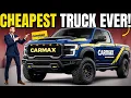 Carmax Just CRASHED the Truck Market - The CHEAPEST Pickup EVER Revealed