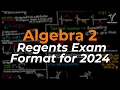 Algebra 2 Regents Review 2025 Exam Format