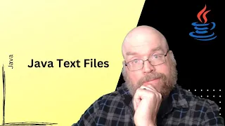 Java Tutorial Text Files