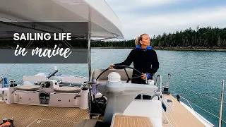 Sailing Life in Maine on a Seawind 1600 – The Most Beautiful Cruising Ground | Harbors Unknown Ep 42