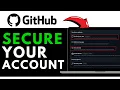 How to Secure Your GitHub Account with 2FA using Authenticator App 2025 QUICK GUIDE