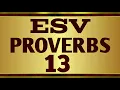 AUDIO BIBLE ESV ENGLISH STANDARD VERSION PROVERBS-13