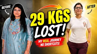 Lost 29 Kgs Naturally | Sustainable Weight Loss Journey - Without Ozempic/Mounjaro | 112 kg to 83 kg