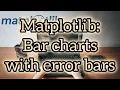 Mastering Matplotlib Bar Charts With Error Bars