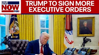 LIVE: President Trump signs new Executive Orders in White House Oval Office