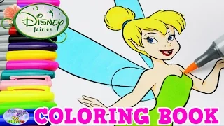 Disney Coloring Book Tinkerbell Fairies Episode Surprise Egg and Toy Collector SETC