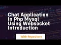 Chat application in php mysql using websocket introduction