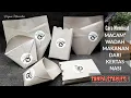 Download Lagu CARA MELIPAT KERTAS BUNGKUS NASI UNTUK WADAH  MAKANAN TANPA STAPLES | MEMBUAT BUNGKUS CEMILAN