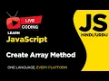 JavaScript Array Creation Methods - Tutorial