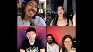 إبرا راي يبدع في أنا الغلطان مشي نتي   غسان وأنجل في حيرة من إبداعه  دندنها