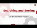 K-th Smallest Prime Fraction Leetcode