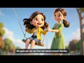Ela's Happy Day at the Park | Slow English Cartoon Story for Kids