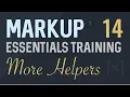 The is isNot pick and or and oneOf helper - Markup HTML Templating System