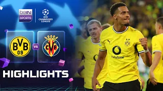 Borussia Dortmund 3-2 Villarreal | Champions League 26/27 Match Highlights