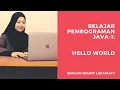 Belajar Pemrograman Java 1 Membuat Program Sederhana Tutorial Berlian