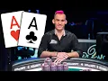 POCKET ACES for 1 745 000 at Five Diamond World Poker Classic Final Table