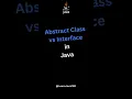 Abstract Class vs Interface in Java Key Differences Explained