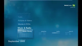 ALL INCLUDING BETAS Windows Media Center Startup Animations Build 5231 6519 7055 And More 