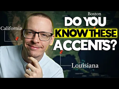 Inglês da vida real: Can You Understand These American Accents? | Input compreensível (CI)