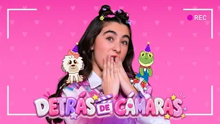 LA FIESTA DE RHENNÉ Y GALLETA (DETRÁS DE CÁMARAS)