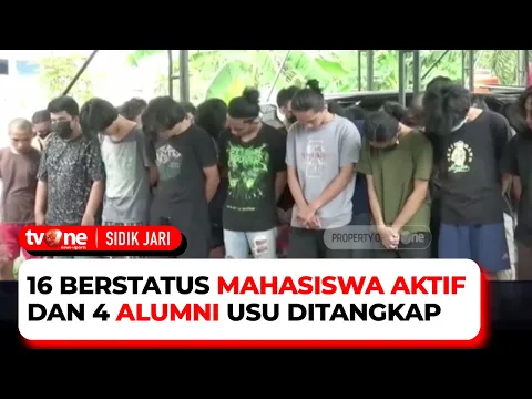 BNN Gerebek Kampus USU, Puluhan Orang Ditangkap Saat Pesta Narkoba