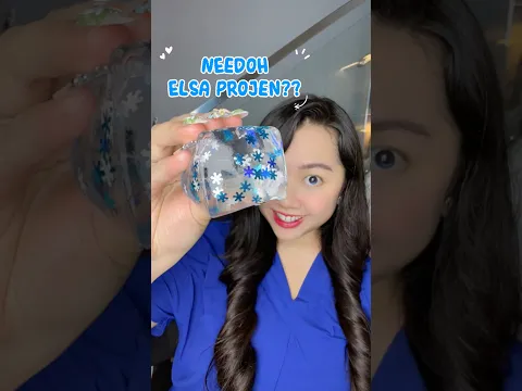 TUTORIAL LIAT ISI SQUISHY 😍❄️ | Klara Tania #shorts