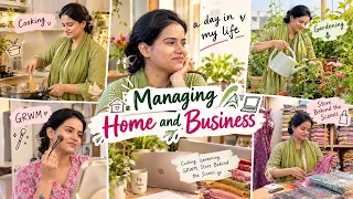 A Friday in my life *Ghar aur business dono manage kaise karti hu* Cooking, Gardening, Store #arzu