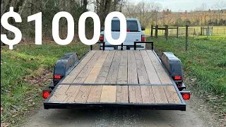 How to find trailers CHEAP And what to look for
