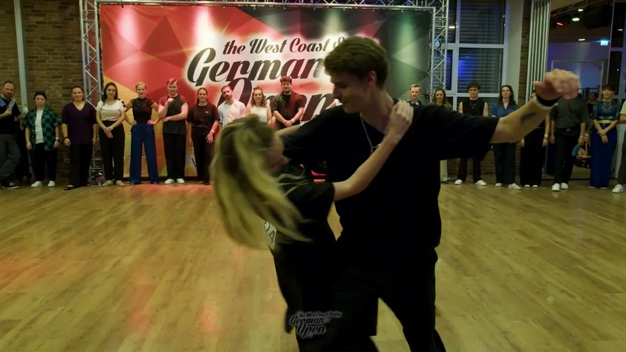 Tobias Gerwald & Marylou Durandeau - 2nd place Advanced Jack&Jill Finals - German Open 2025