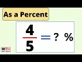 as a percent
