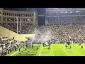 Buffs entrance and lil Wayne came out