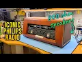 Restoring an early Philips Plano without output transformer - Philips B5X74A Part 1