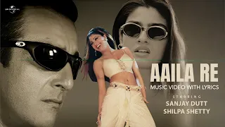 aaila re official lyric video alka yagnik anu malik sanjay dutt shilpa shetty dance song