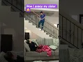 Download Lagu How I annoy my sister #shorts #comedy #viral #funny #challenge #siblings