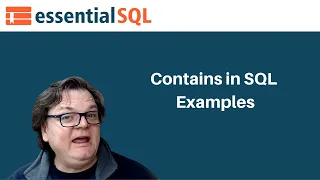 Essential SQL