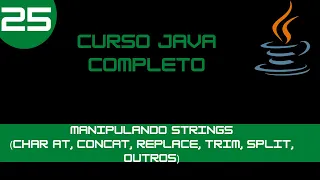 Curso de Java - Modificando uma String