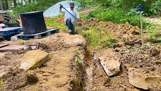 Our Biggest Drainage Project Yet | Tiny House Build