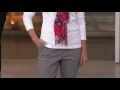 Liz Claiborne New York Hepburn Bootcut Trousers on QVC